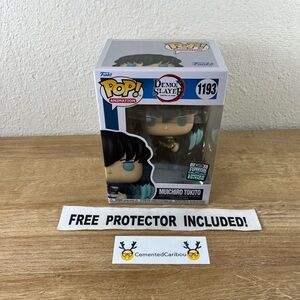 Muichiro Tokito Funko Pop #1193 Funkon 2022 Demon Slayer Anime NEAR MINT